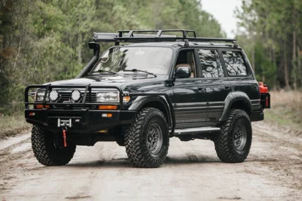 DOBINSONS SIDE STEPS AND RAILS FOR TOYOTA LAND CRUISER 80 SERIES (SR59-162) - Imagen 2