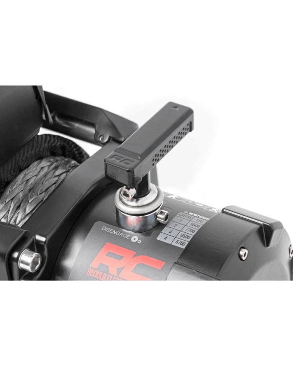 Rc Recovery Rope RC - 9500 LB PRO SERIES WINCH RECOVERY SYSTEM W/SYNTETHIC ROPE - Imagen 4
