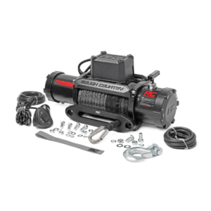 RC - 9500 LB PRO SERIES WINCH RECOVERY SYSTEM W/SYNTETHIC ROPE