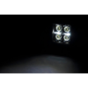 RC - BLACK SERIES LED LIGHT PAIR 2 INCH | WHITE DRL - Imagen 2