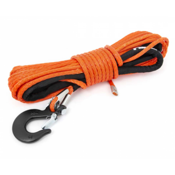 RC - 1/4IN SYNTHETIC WINCH ROPE UTV, ATV (ORANGE)