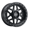 BLACK RHINO KELSO 18X9.0 - 6X114.3 ET12 CB76.1 MATTE BLACK W/BLK BOLTS - 1890KLS126114M76