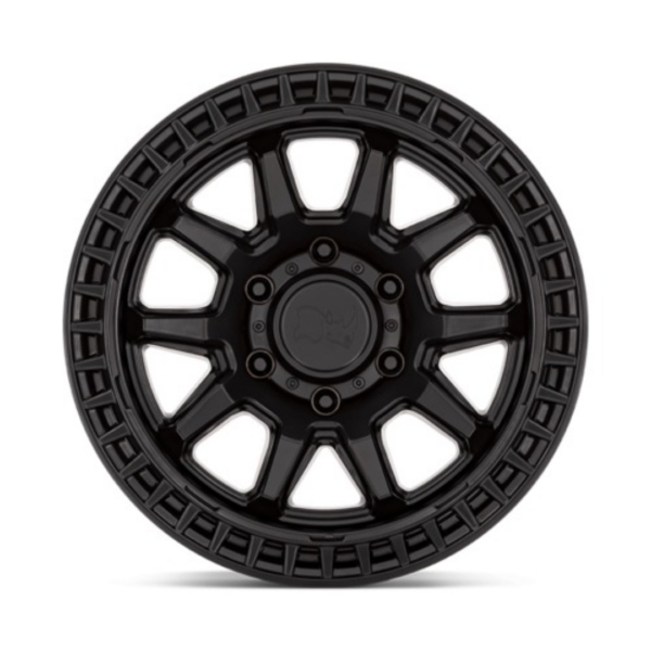 BLACK RHINO CALICO 17X8.5 - 6X139.7 ET00 CB106.10 MATTE BLACK - BR001MX17856800 - Imagen 3