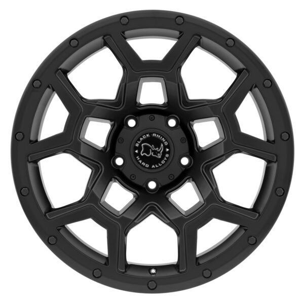 BLACK RHINO OVERLAND 18X9.5 5X150 ET+6 110 M-BLK - 1895VRL065150M10 - Imagen 3