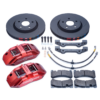 POWERBRAKE X-LINE FRONT STAGE 1 RED/ 6 PISTON CALIPER/ TOYOTA HILUX 8TH GEN - TOY2103RED