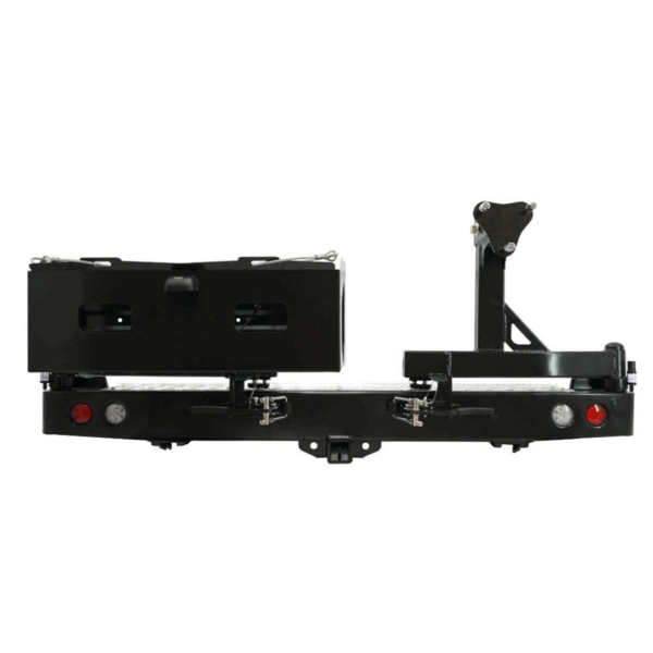 REAR BAR LC 300 SERIES WITH JERRY CAN HOLDER AND SINGLE TIRE CARRIER – BW80-4145
