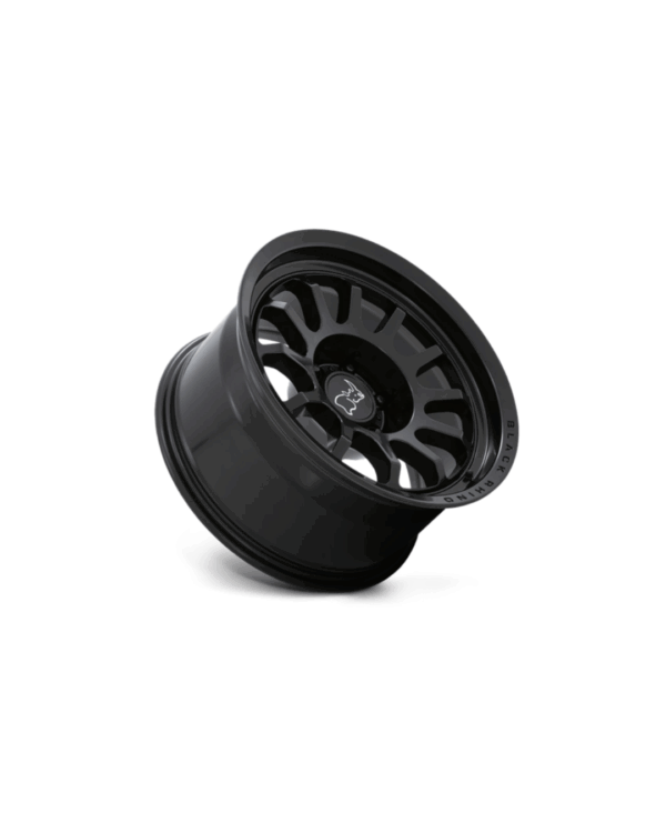 BLACK RHINO - RAPID 17X8.5 6X114.3 76 +0 M-BLK - 1785RPD006114M76A - Imagen 2