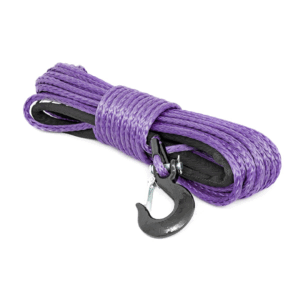 RC - SYNTHETIC WINCH ROPE 3/8 85FT PURPLE - RS112