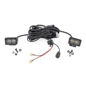 ROUGH COUNTRY - 3X1.75 INCH BLACK SERIES LED (YELLOW) SLIM AUX - 70911