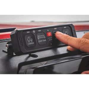 ROUGH COUNTRY - 4 GANG SWITCH PANEL RGB BACKLIT BUTTONS / MULTIFUNCTION MODES - 70965