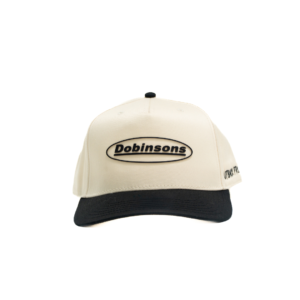 DOBINSONS CAP 5 PANEL MID PROFILE BLACK/NATURAL - PG00-2361