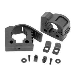 ROUGH COUNTRY - RUBBER MOLLE PANEL CLAMP KIT UNIVERSAL | 1" - 2 1/4" | 2-CLAMPS