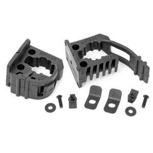 ROUGH COUNTRY - RUBBER MOLLE PANEL CLAMP KIT UNIVERSAL | 5/8" - 1 3/8" | 2-CLAMPS - 99067