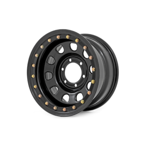 RC - STEEL WHEEL SIMULATED BEA LOCK BLACK 17X9 6X139.7 4.25BORE ET-12 - RC51-7655SL